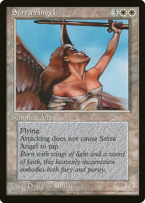 Serra Angel · Oversized 90's Promos 7/10