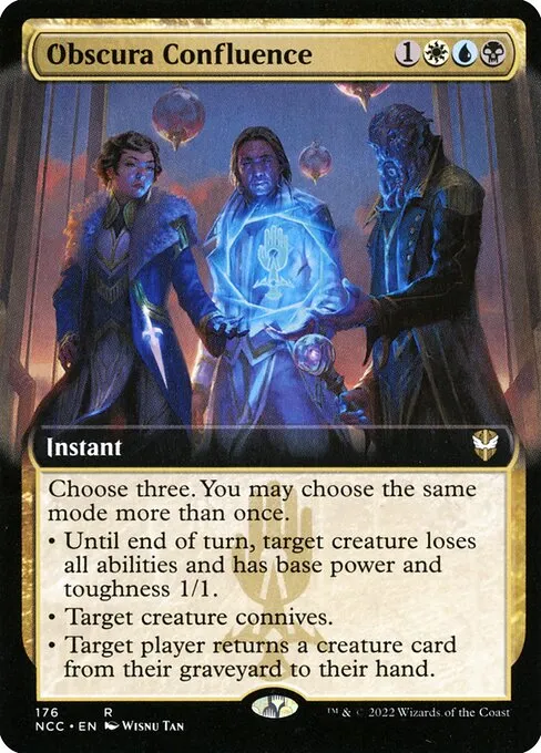 Obscura Confluence · New Capenna Commander 176/447