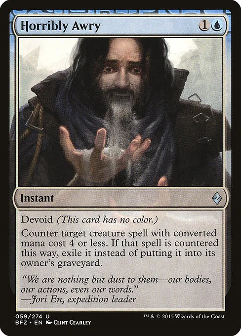 Horribly Awry · Battle for Zendikar 59/299