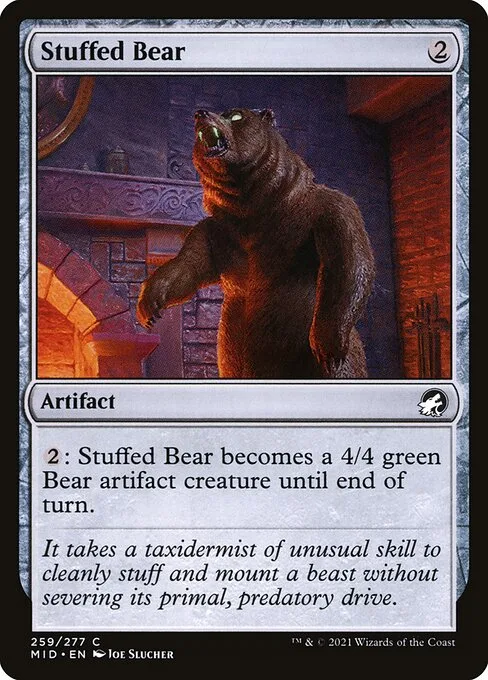 Stuffed Bear · Innistrad: Midnight Hunt 259/399