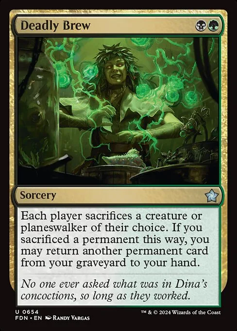 Deadly Brew · Foundations 654/771
