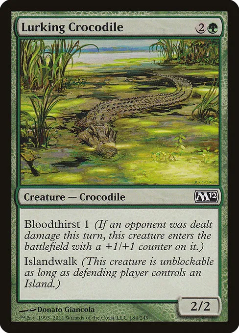 Lurking Crocodile · Magic 2012 184/249