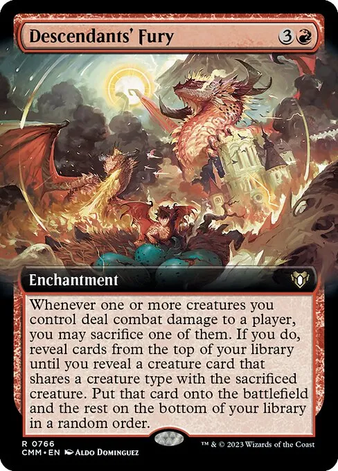 Descendants' Fury · Commander Masters 766/1067