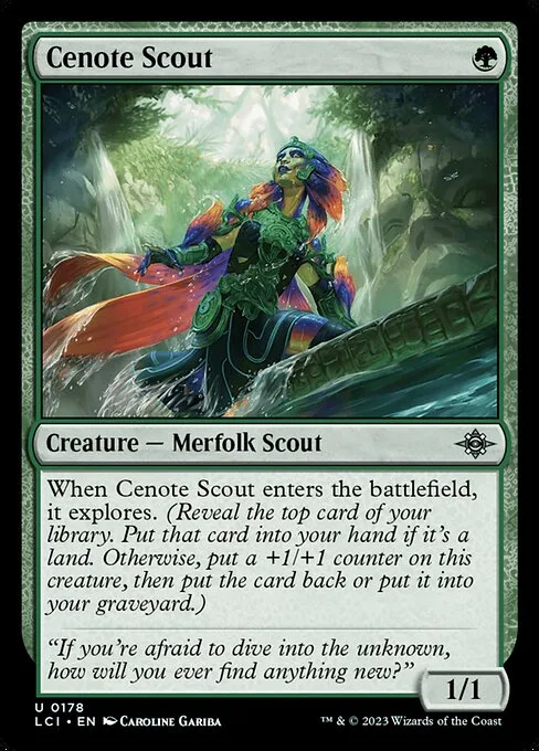 Cenote Scout · The Lost Caverns of Ixalan 178/416