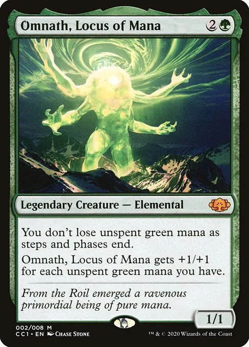 Omnath, Locus of Mana · Commander Collection: Green 2/8