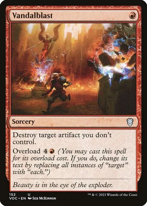 Vandalblast · Crimson Vow Commander 152/188