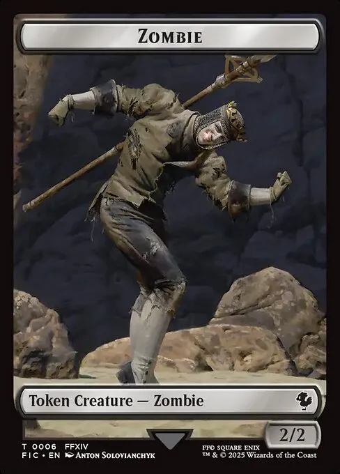 Zombie · Final Fantasy Commander Tokens 6/11
