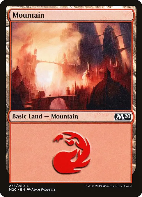 Mountain · Core Set 2020 275/346