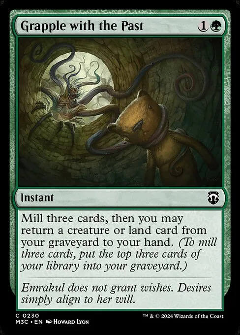 Grapple with the Past · Modern Horizons 3 Commander 230/398