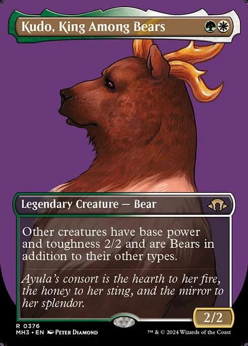 Kudo, King Among Bears · Modern Horizons 3 376/528