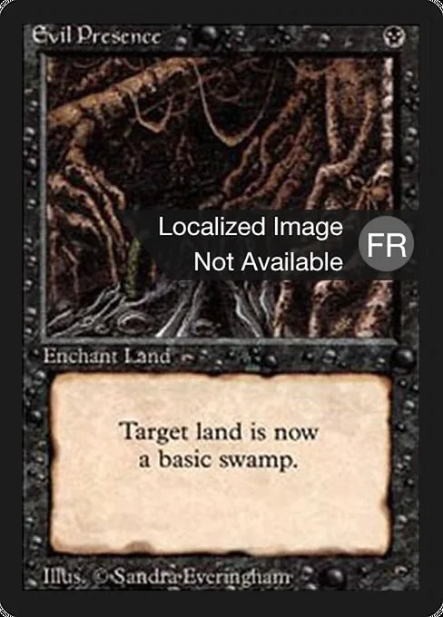 Evil Presence · Foreign Black Border 110/307