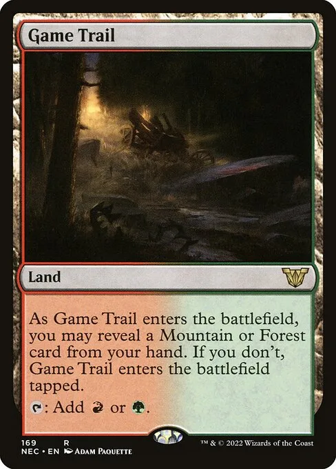 Game Trail · Neon Dynasty Commander 169/179