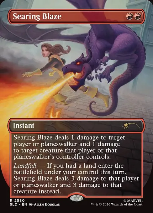 Searing Blaze · Secret Lair Drop 2580/2547