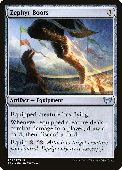 Zephyr Boots · Strixhaven: School of Mages 261/393