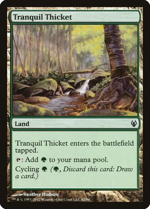 Tranquil Thicket · Duel Decks: Izzet vs. Golgari 82/90