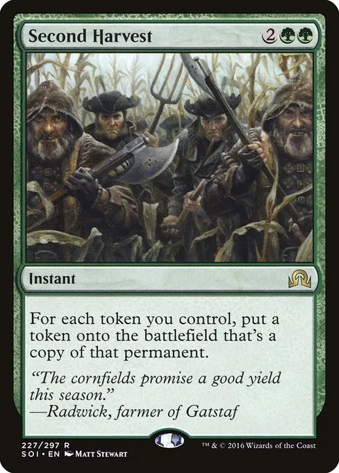 Second Harvest · Shadows over Innistrad 227/302