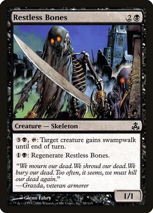 Restless Bones · Guildpact 58/167