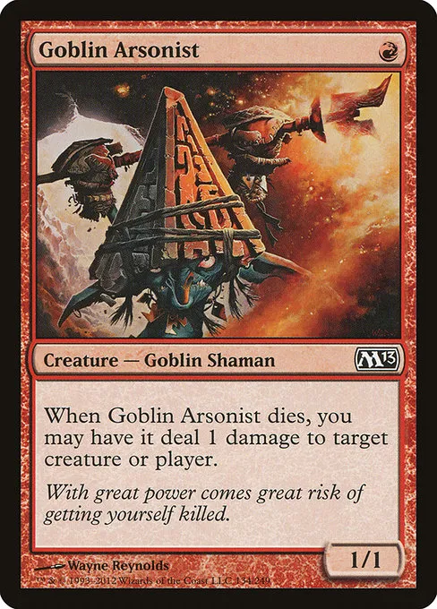 Goblin Arsonist · Magic 2013 134/249