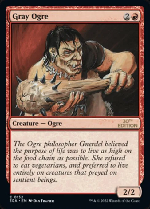 Gray Ogre · 30th Anniversary Edition 152/594