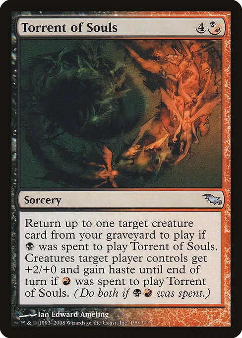 Torrent of Souls · Shadowmoor 199/302