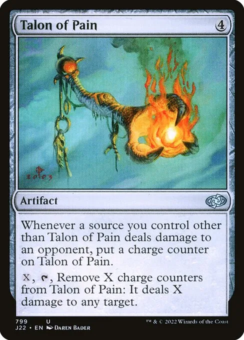 Talon of Pain · Jumpstart 2022 799/835