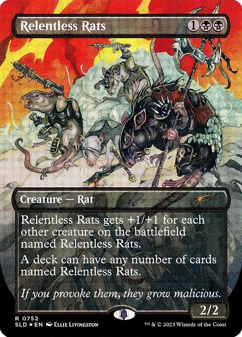 Relentless Rats · Secret Lair Drop 752/2547