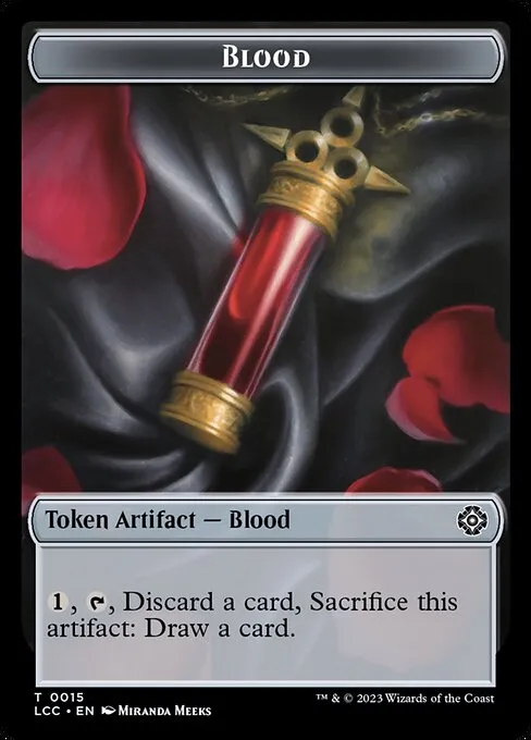 Blood · The Lost Caverns of Ixalan Commander Tokens 15/18
