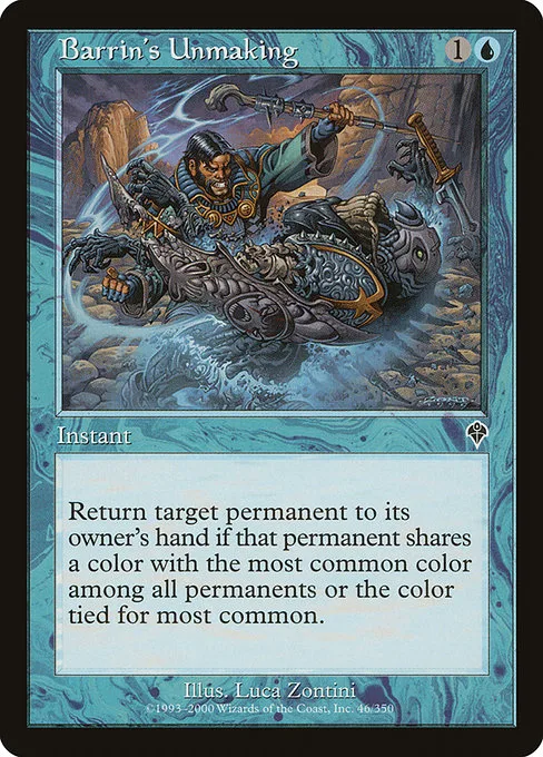 Barrin's Unmaking · Invasion 46/354