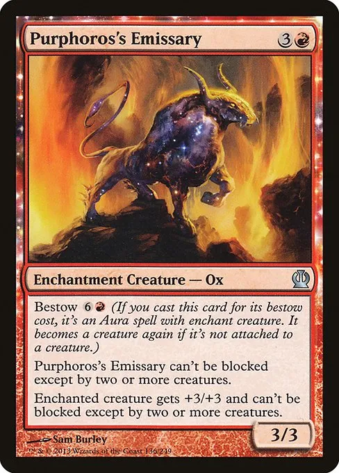 Purphoros's Emissary · Theros 136/249