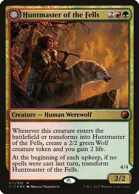 Huntmaster of the Fells // Ravager of the Fells · From the Vault: Transform 11/16