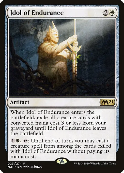 Idol of Endurance · Core Set 2021 23/397