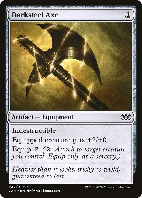 Darksteel Axe · Double Masters 247/384