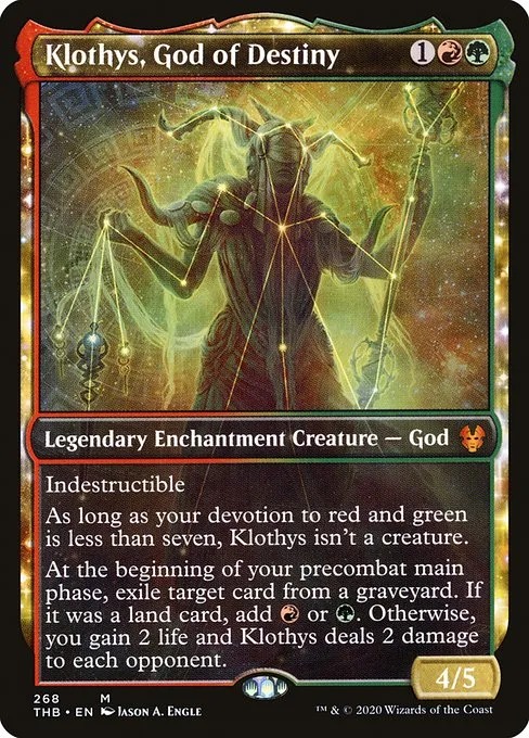 Klothys, God of Destiny · Theros Beyond Death 268/358