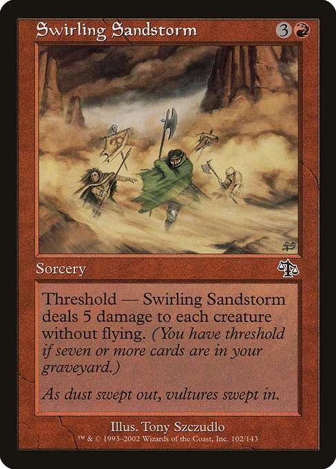 Swirling Sandstorm · Judgment 102/143