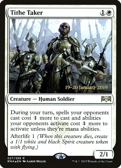 Tithe Taker · Ravnica Allegiance Promos 27s/81