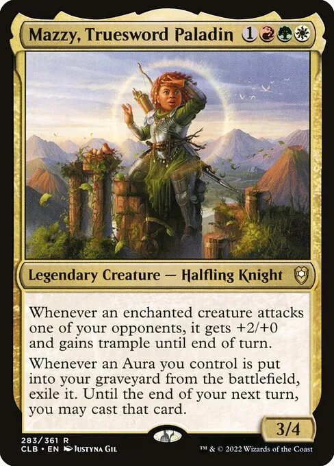 Mazzy, Truesword Paladin · Commander Legends: Battle for Baldur's Gate 283/936