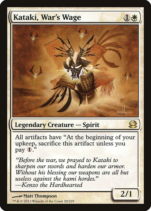 Kataki, War's Wage · Modern Masters 20/229