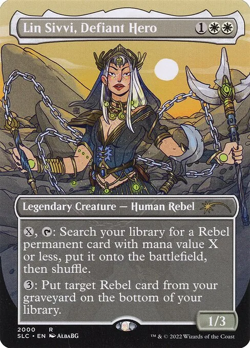 Lin Sivvi, Defiant Hero · Secret Lair Countdown 2000/84