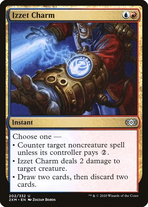 Izzet Charm · Double Masters 202/384
