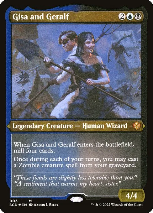 Gisa and Geralf · Starter Commander Decks 3/352