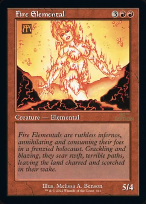 Fire Elemental · 30th Anniversary Edition 441/594