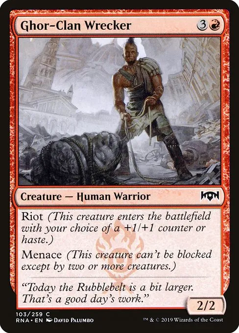 Ghor-Clan Wrecker · Ravnica Allegiance 103/273
