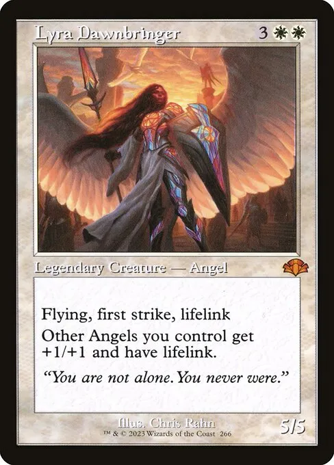 Lyra Dawnbringer · Dominaria Remastered 266/457
