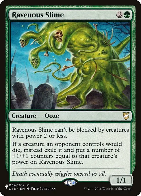 Ravenous Slime · The List C18-34/5050