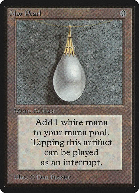 Mox Pearl · Limited Edition Beta 264/302