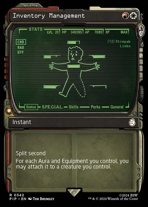 Inventory Management · Fallout 342/1068