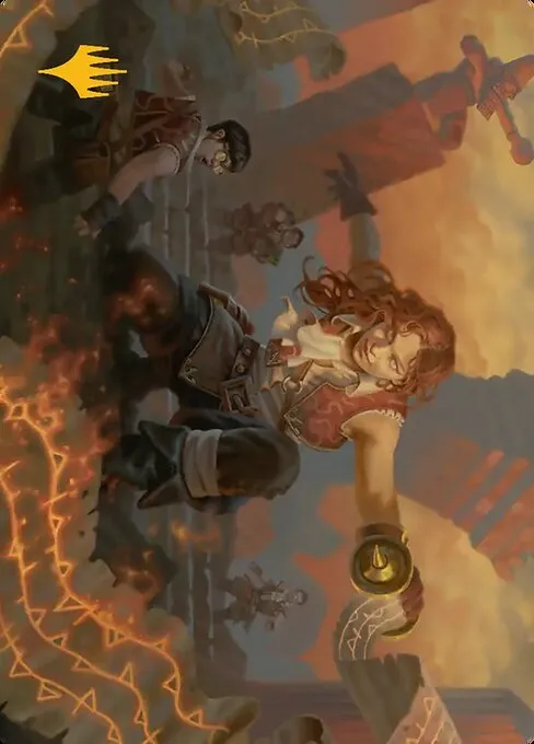 Zealous Lorecaster // Zealous Lorecaster · Secrets of Strixhaven Art Series 14/54