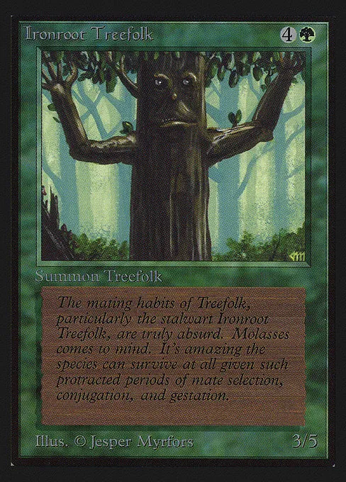 Ironroot Treefolk · Intl. Collectors' Edition 204/302