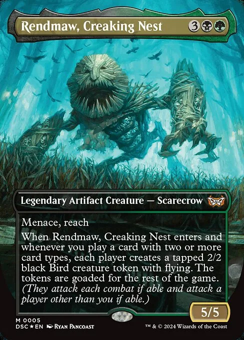 Rendmaw, Creaking Nest · Duskmourn: House of Horror Commander 5/373
