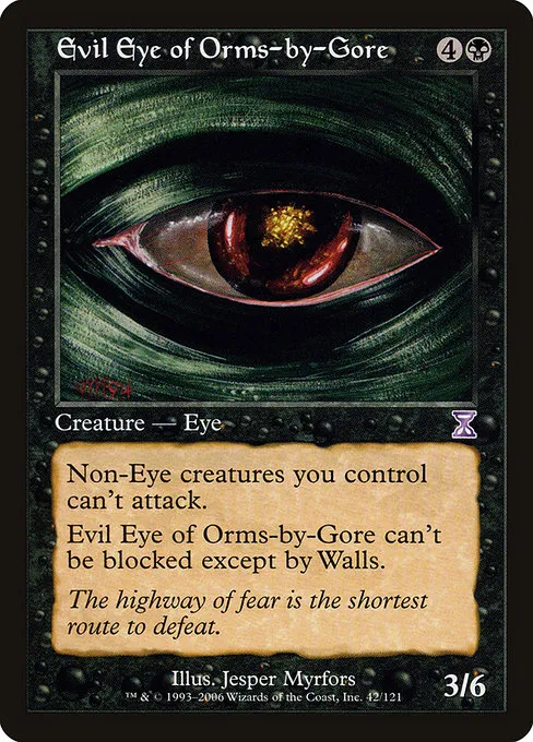 Evil Eye of Orms-by-Gore · Time Spiral Timeshifted 42/121